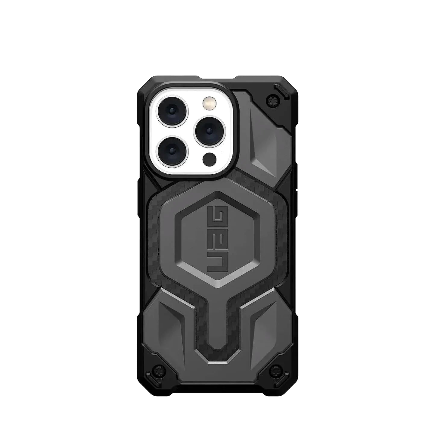 iPhone 15 Pro Max Monarch Pro Carbon Protective Case with Magsafe  - Gray